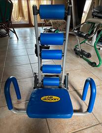 Attrezzo palestra addominai AB Rocket