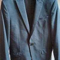 giacca blu uomo