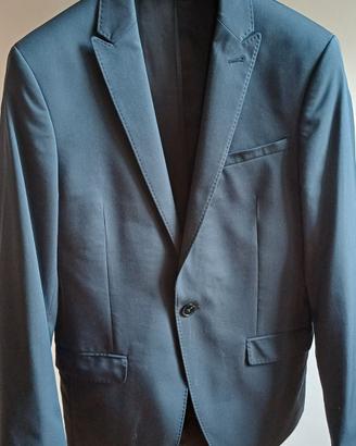 giacca blu uomo