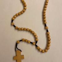 Rosario in legno - provenienza Medjugorje