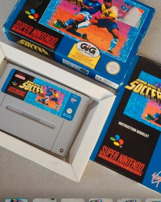 Dino Dini's Soccer SNES Super Nintendo