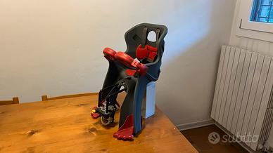 Seggiolino bici anteriore + casco