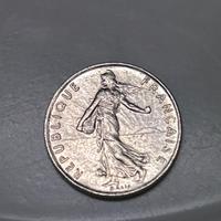 Moneta francese 1/2 franc 1978