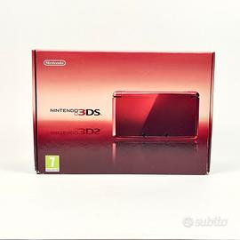 Nintendo 3DS Metallic Red Console Sigillata Nuova