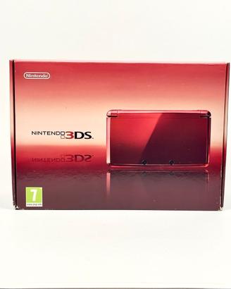 Nintendo 3DS Metallic Red Console Sigillata Nuova