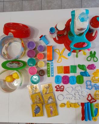 Play Doh gelatiera + accessori