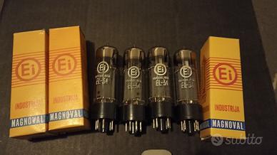 Valvole EL34 6CA7 EI Jugoslavia NOS