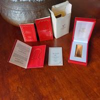 Accendino Cartier vintage 6cm. placcato oro