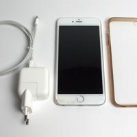 iPhone 6 Plus Bianco + Cover e Alimentatore