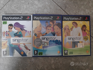 Serie videogiochi Singstar per PS2