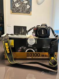 NIKON D3100 + 18-55 VR
