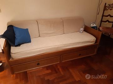 Divano letto e letto estraibile
