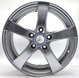 4 cerchi lega volkswagen audi mercedes r16 lt5637