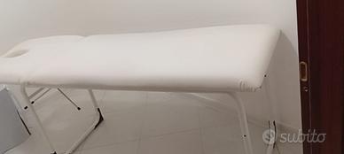 Lettino medico modificabile in altezza