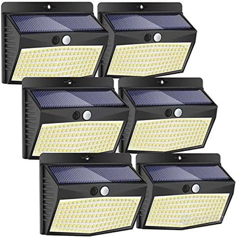 Luce Solare LED Esterno, [ 6 Pezzi 138 LED]
