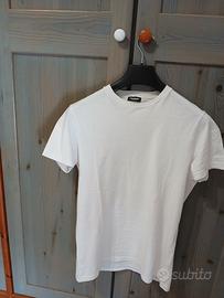 maglietta dsquared2 bianca