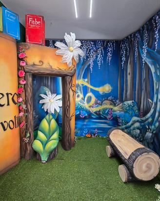 scenografia feste carnevale per foto