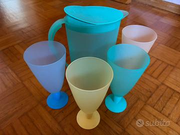 Set caraffa e bicchieri