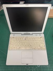 Apple iBook G3 500MHz "Snow" (2001) Vintage