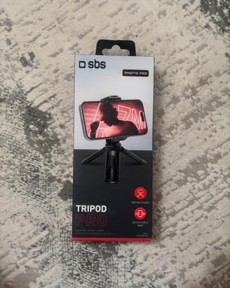 Treppiede per Smartphone SBS Tripod Pro UNI. 360°