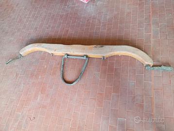 Giogo Dei Buoi Antico Grande 170 Cm anno 1870 Cca