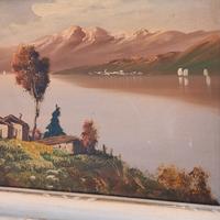 quadri con pitture di paesaggi 