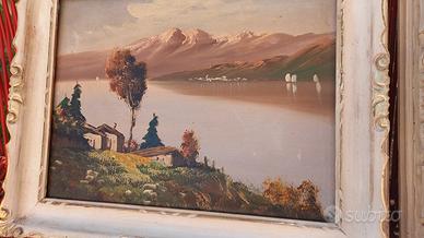 quadri con pitture di paesaggi 