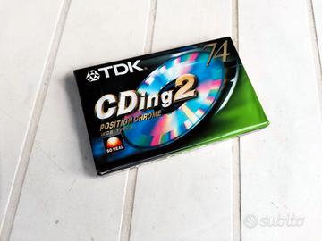 MUSICASSETTA TDK CDing 74 CHROME - VERGINE NUOVA