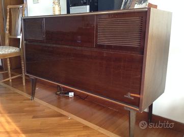Mobile Radio Giradischi Grundig vintage 1960