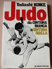 Libro Vintage "Judo da CINTURA BIANCA a GIALLA