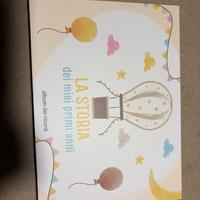 Album ricordi primi anni con scatola