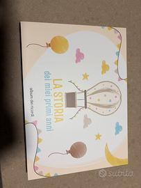 Album ricordi primi anni con scatola