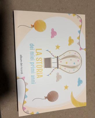 Album ricordi primi anni con scatola