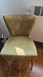 2  poltroncine in velluto 