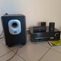 Sistema dolby surround kenwood ➕️ casse jbl