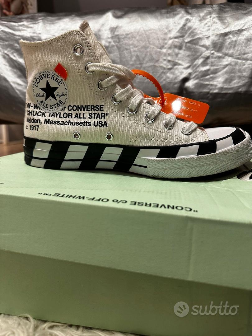 Converse x clearance off white scatola