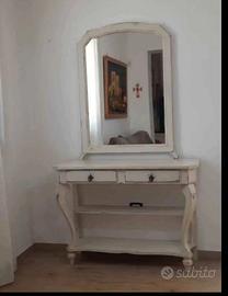 consolle in legno massello