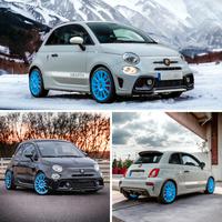 4 Cerchi Abarth SS da 17 per 500 595