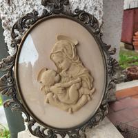 quadro con madonna in 3D