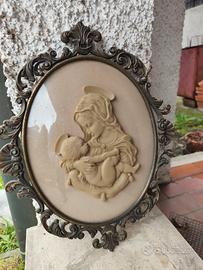 quadro con madonna in 3D