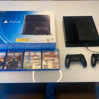 PlayStation 4 500gb + scatola + call of duty