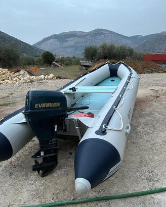 Gommone 5.20 con gavone in legno