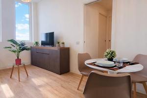 Bilocale nuovo 12° piano con palestra condominiale