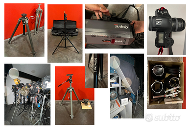 LOTTO INTERO DI STRUMENTI FOTOGRAFICI&INFORMATICI