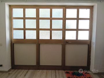 portone in alluminio 