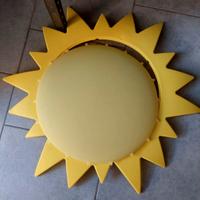 Lampadario a forma di sole