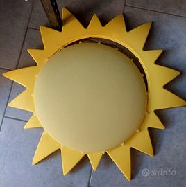 Lampadario a forma di sole