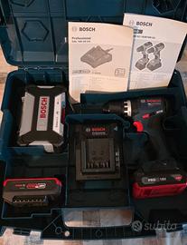 Avvitatore BOSCH GSB18V + 2 batterie e kit inserti