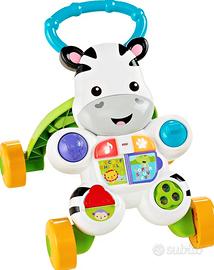 Fisher-Price Zebra Primi Passi Spingibile