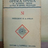 "SI" Alfredo Oriani,curata da Benito Mussolini 